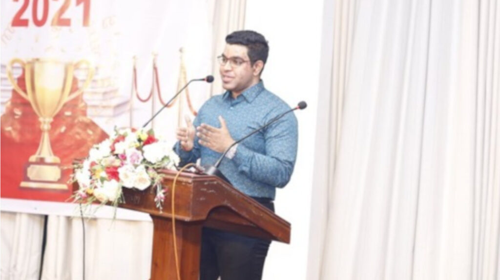 Leadership trainer Chandula Nanayakkara